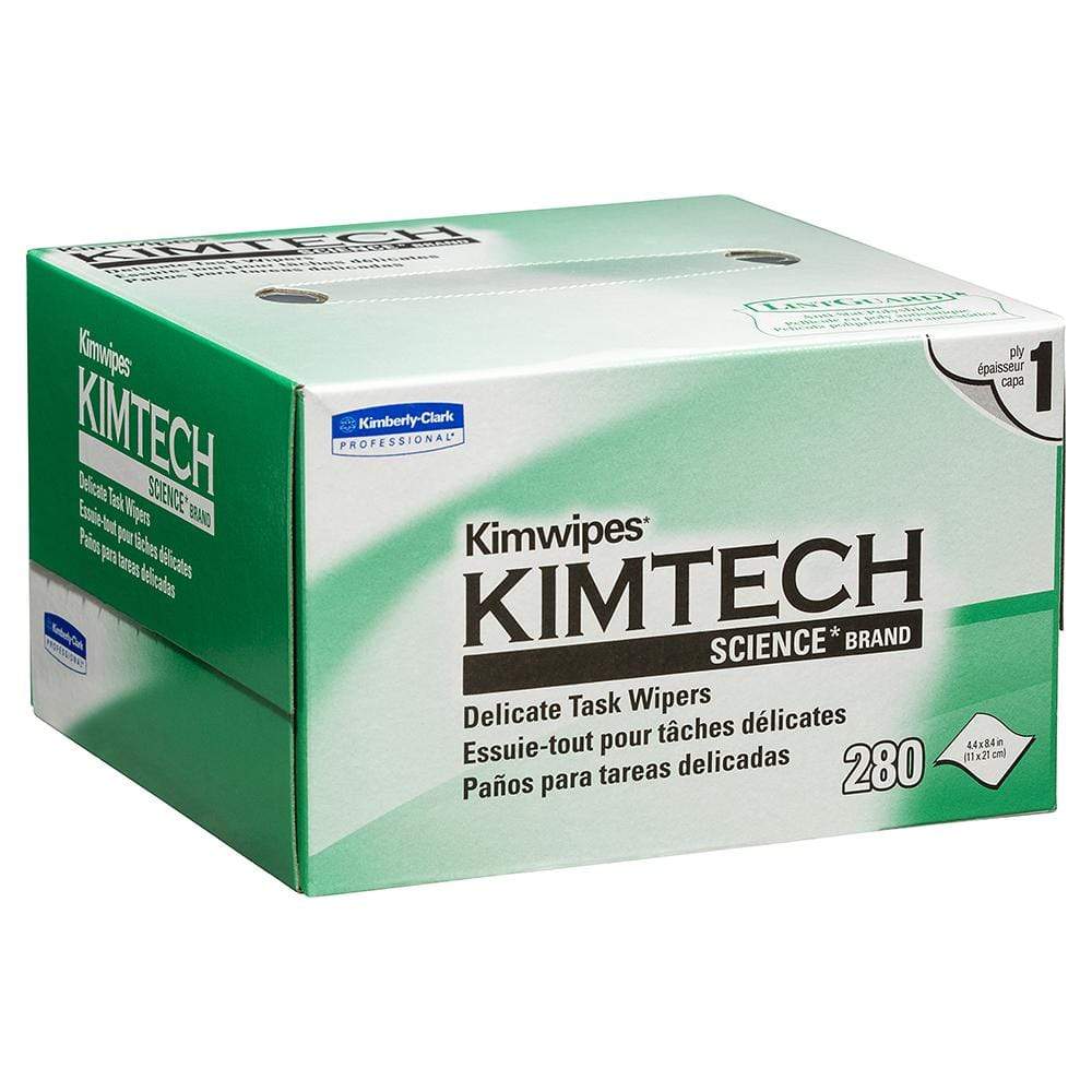 Kimtech Wipers Speciality Delicate Task Wiper - White / 21cm x 11cm / 280 Sheets/Box Kimtech Speciality Wipers and Bench Protectors