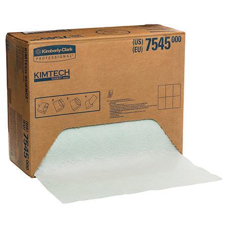 Kimtech Wipers Speciality Bench Top Protector - White & Green / 45.7cm x 76m / 2 Rolls/Case Kimtech Speciality Wipers and Bench Protectors