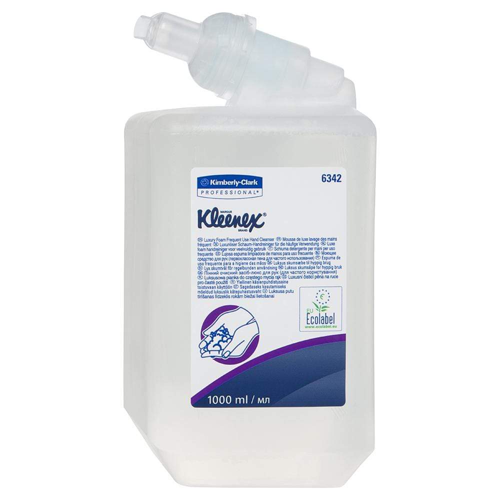 Kleenex Luxury Foam Dye Free Skin Cleanser