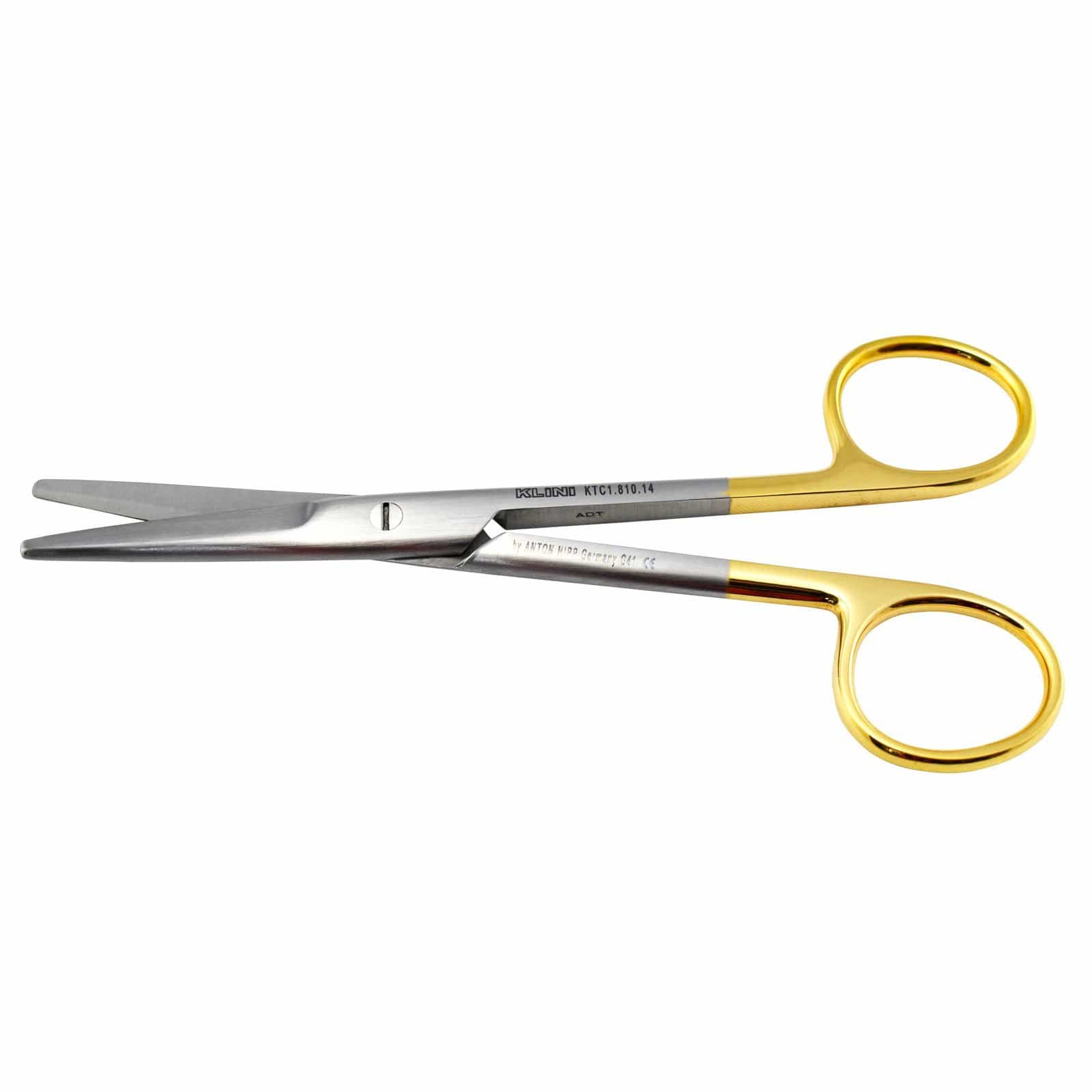 Klini Surgical Instruments 14cm / Straight / TC Klini Mayo Scissors