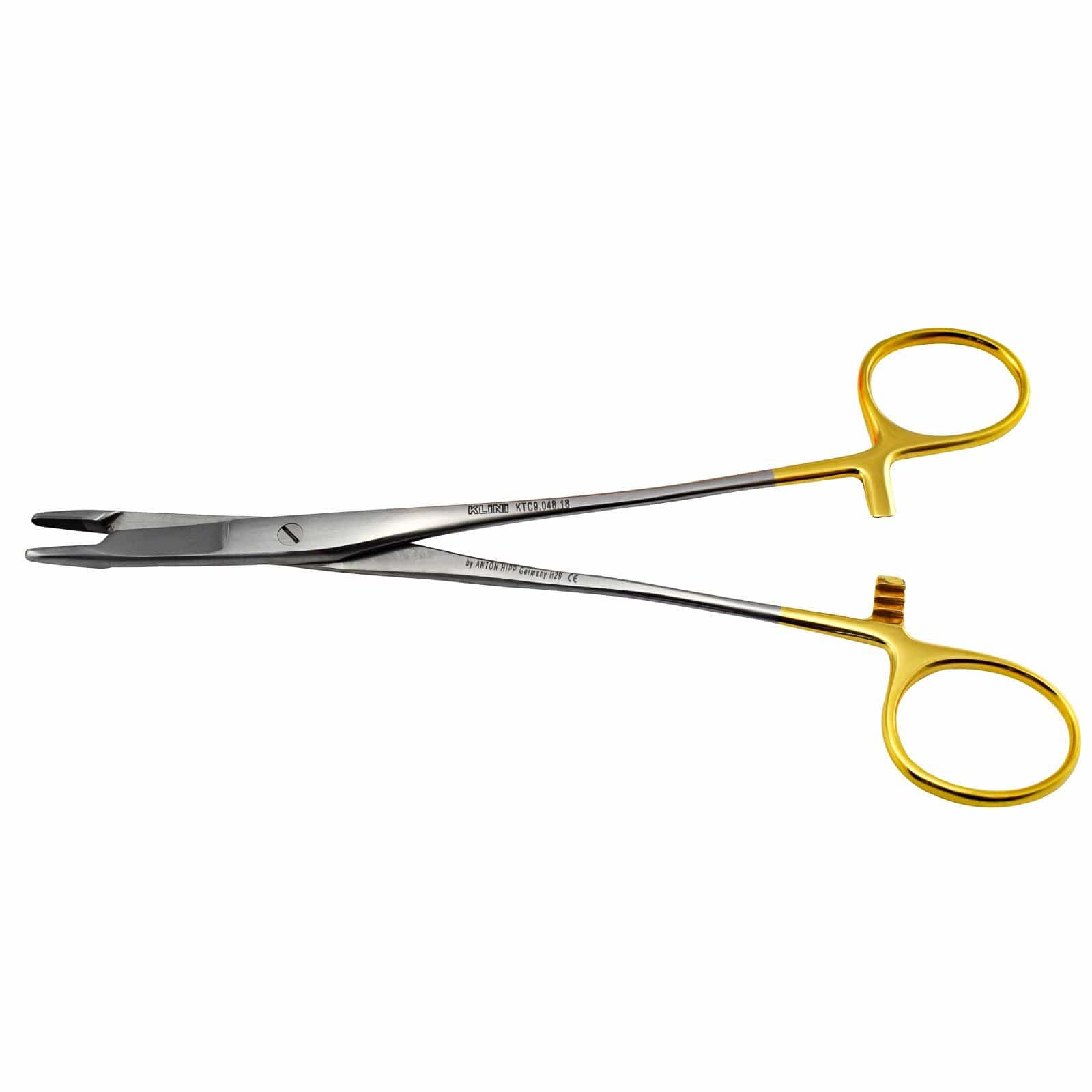 Klini Surgical Instruments 18cm / Right Handed / TC Klini Olsen Hegar Needle Holder