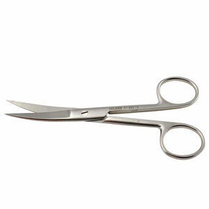 Klini Surgical Instruments 13cm / Curved / Sharp/Sharp Klini Surgical Scissors