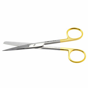 Klini Surgical Instruments 14cm / Straight +TC / Sharp/Blunt Klini Surgical Scissors