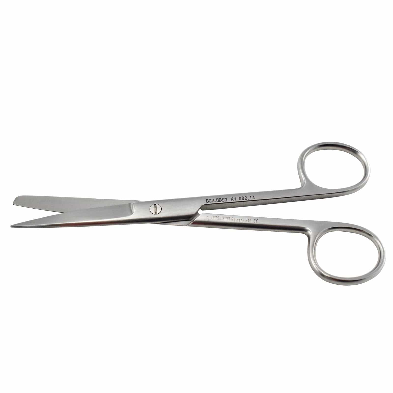 Klini Surgical Instruments 14cm / Straight / Sharp/Blunt Klini Surgical Scissors