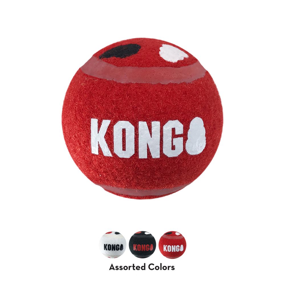 KONG - Sport - Signature - Balls - Small - 3Pk