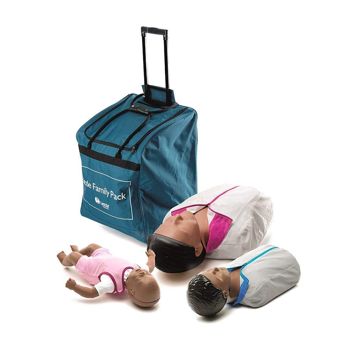Laerdal QCPR Manikin Little Family Pack Dark Skin