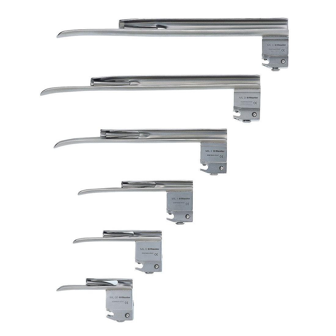 Riester Ri-Modul Miller Detachable Fiber Optic Laryngoscope Blade