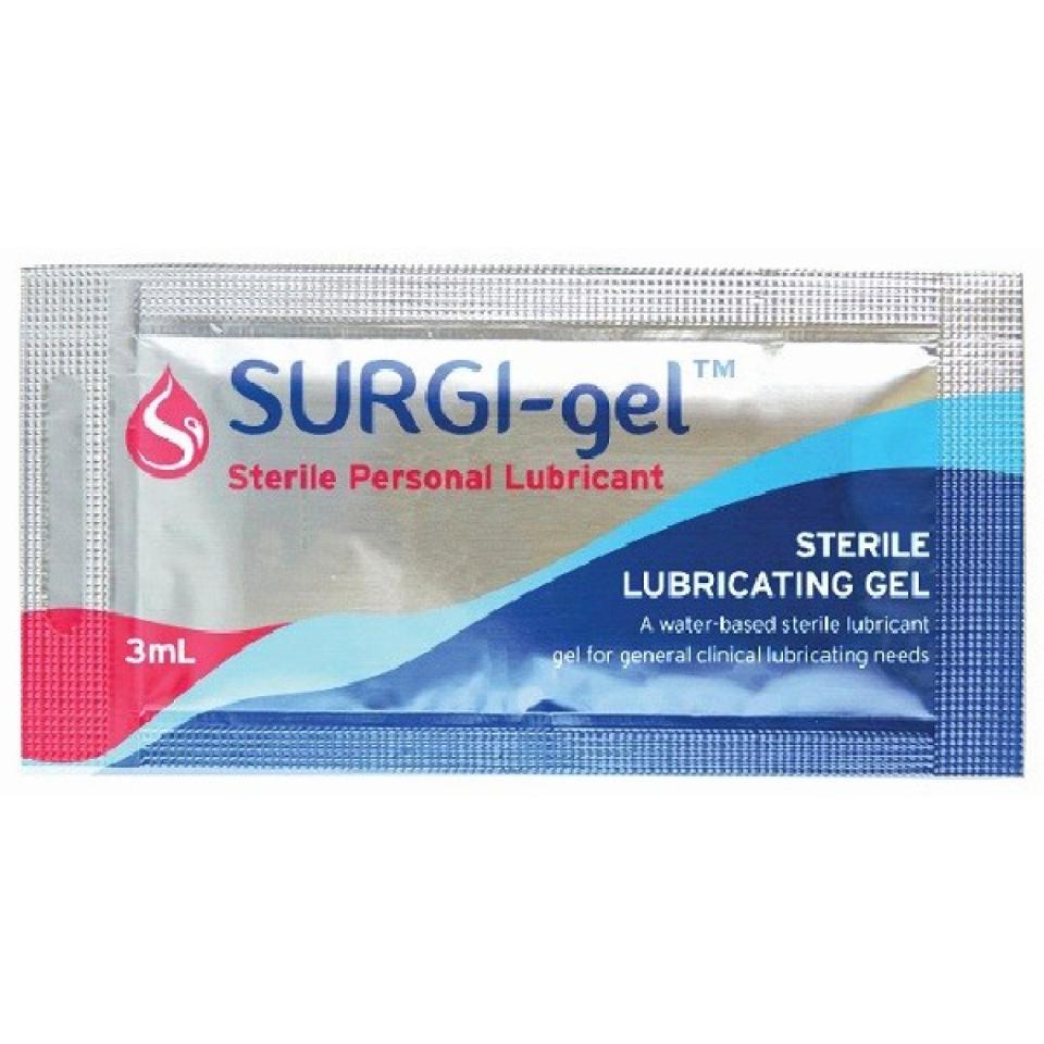 SURGI-GEL Sterile Glycerine Sachets 3ml