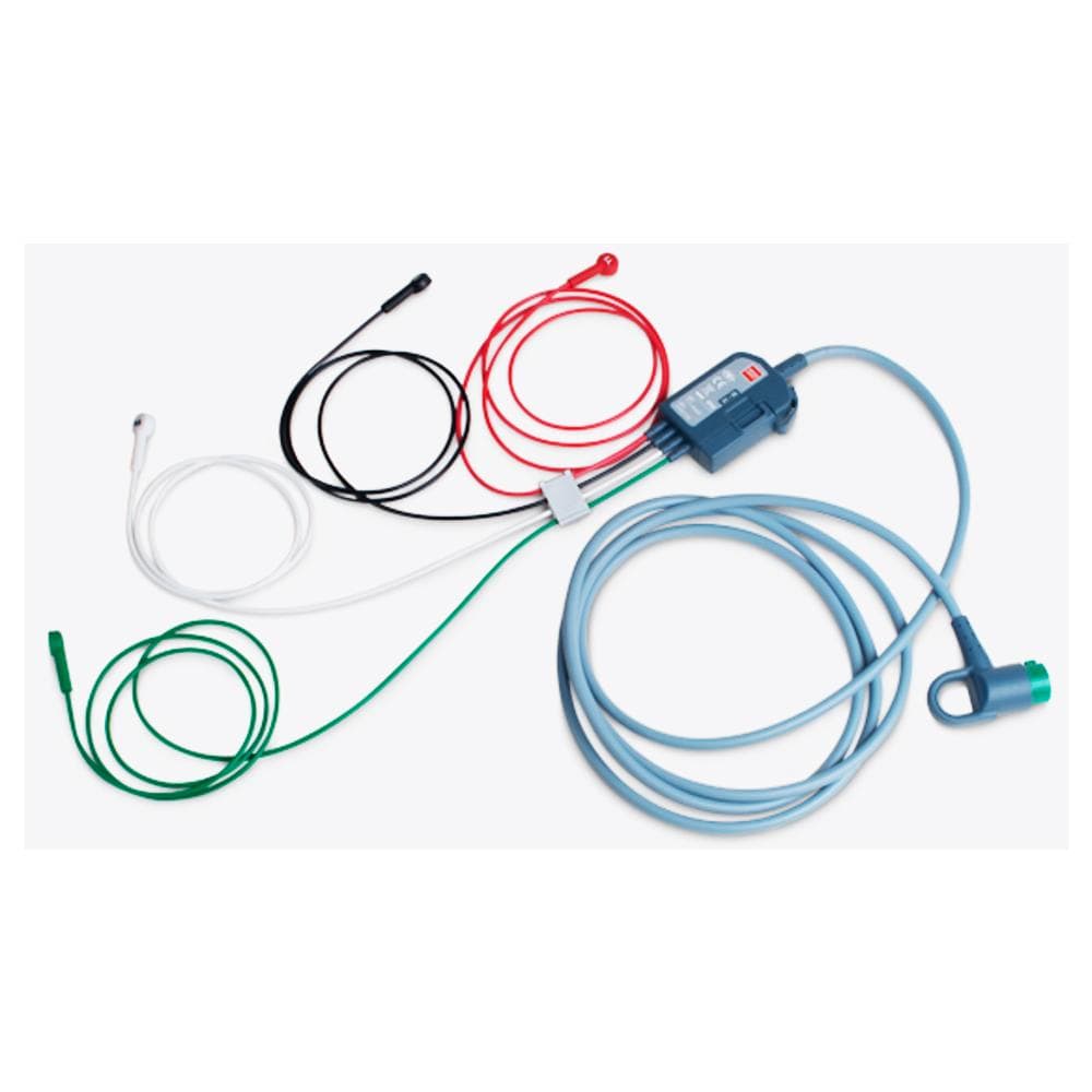 Lifepak 15 1.5m 12 Lead ECG cable with 4 Wire Limb Lead