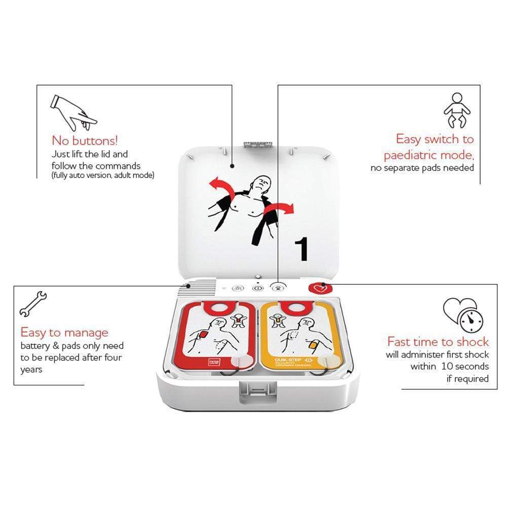 LIFEPAK CR2 Fully-Automatic Cellular (3G) Defibrillator