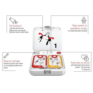 LIFEPAK CR2 Fully-Automatic Cellular (3G) Defibrillator