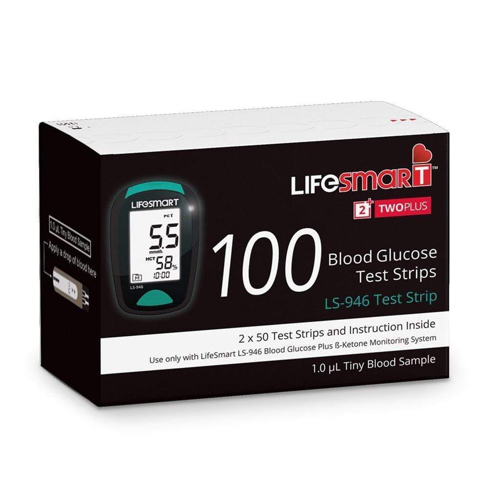 LifeSmart Twoplus Blood Glucose Strips Box 100