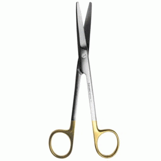 Mayo Op & Diss. Scissors, T/C, 15.5cm, CVD PC2565