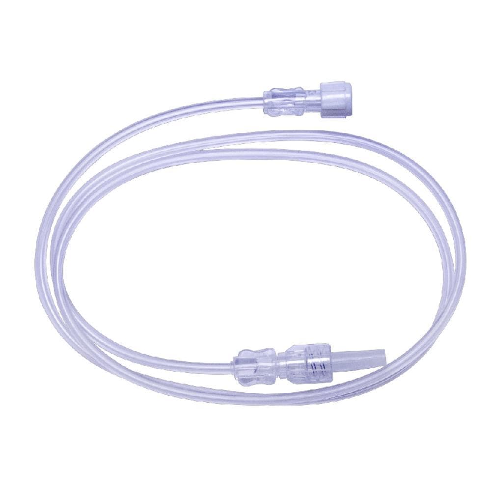 MDevices IV Lines 75cm / Rotating Collar (RC) / Sterile MDevices Microbore Extension Set with Female Luer Lock to Male Luer Lock