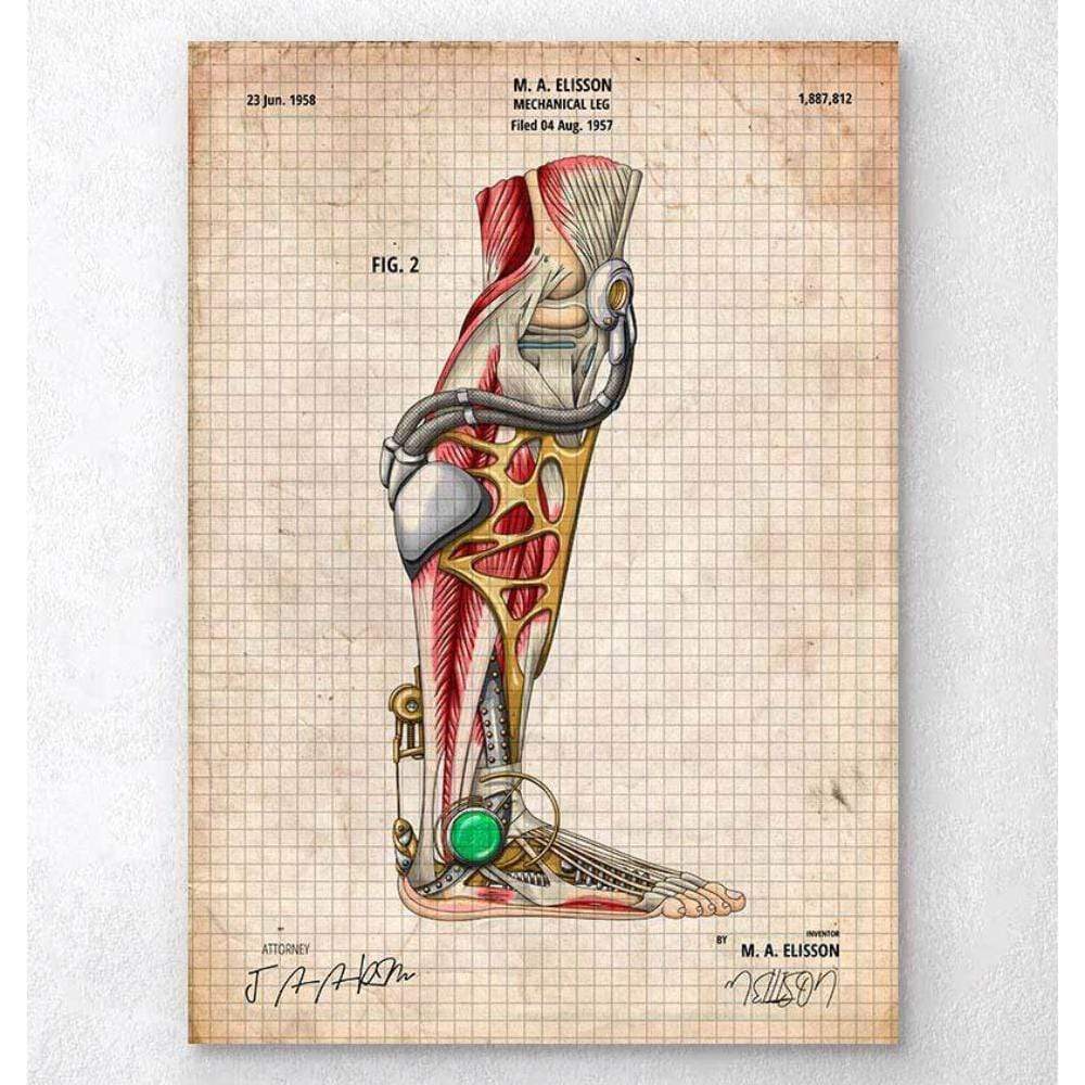 Mechanical Leg Blueprint
