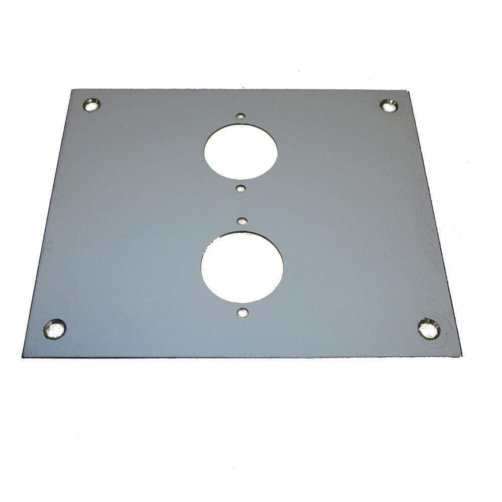 Medical Gang Panel for 2 Gas Wall Outlet Mountings Flush Fitting