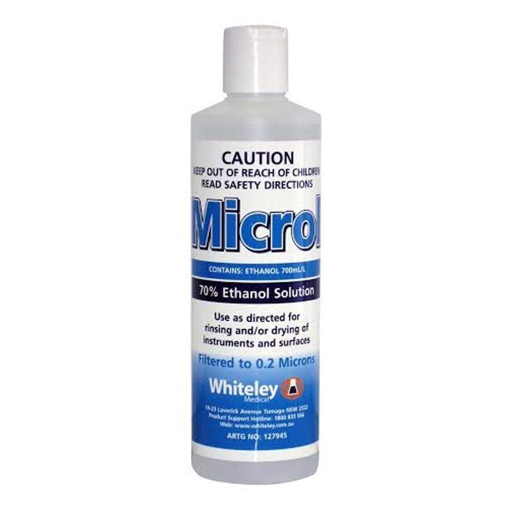 Microl 70% Ethanol filtered to 0.2 Microns