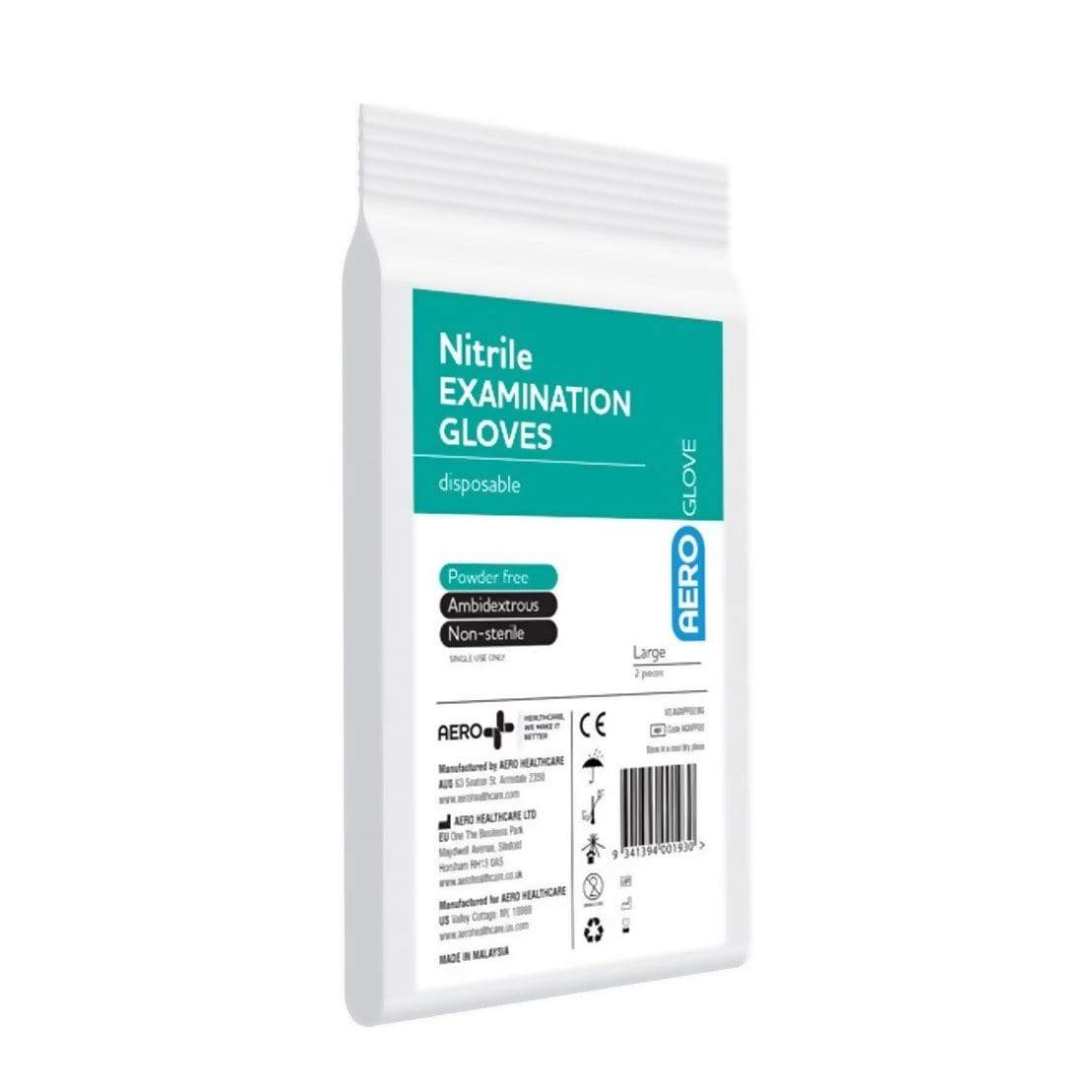 Nitrile Powder Free Gloves Large Bag/2