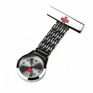 Nursing Fob Watch Stainless Steel