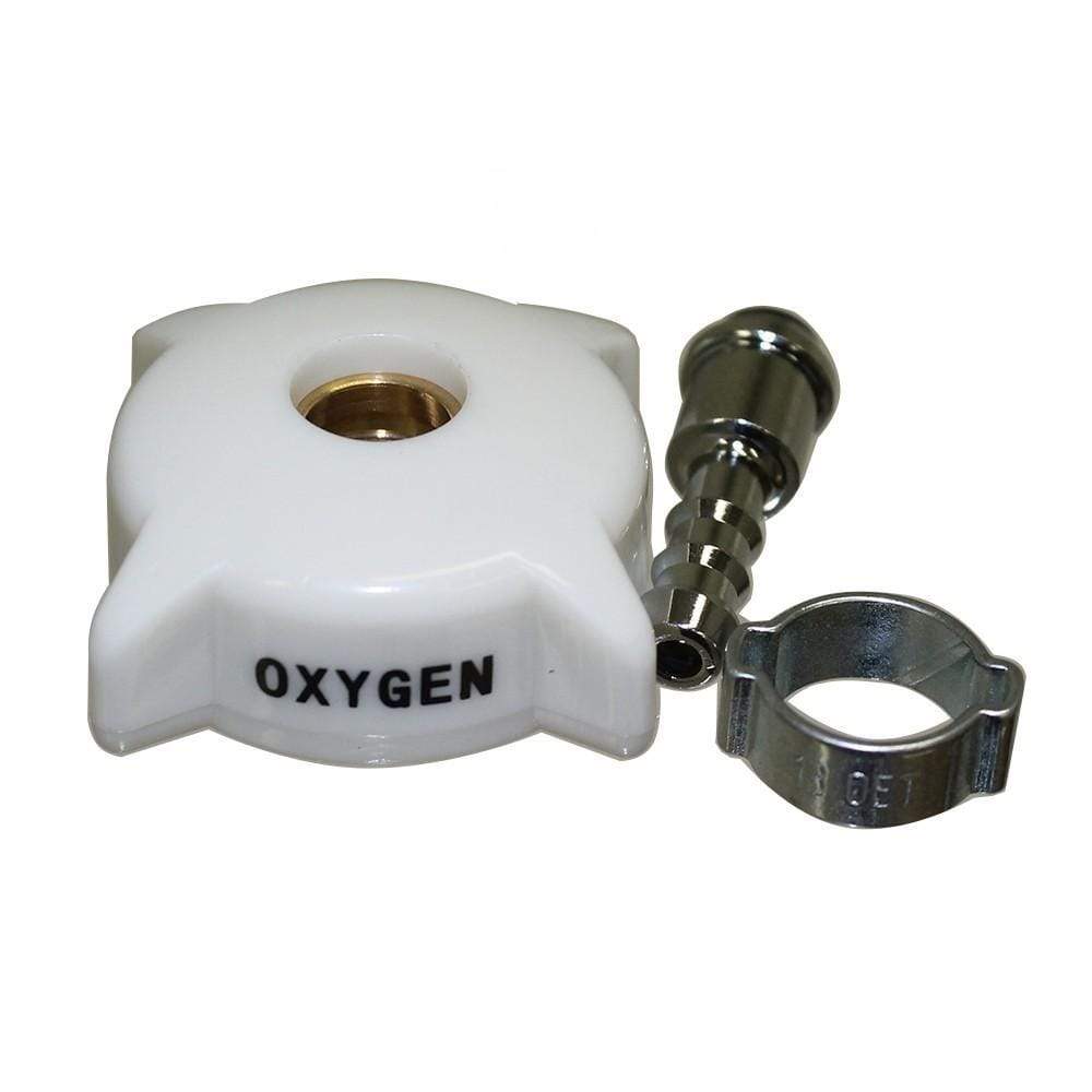 Oxygen hand wheel assembly
