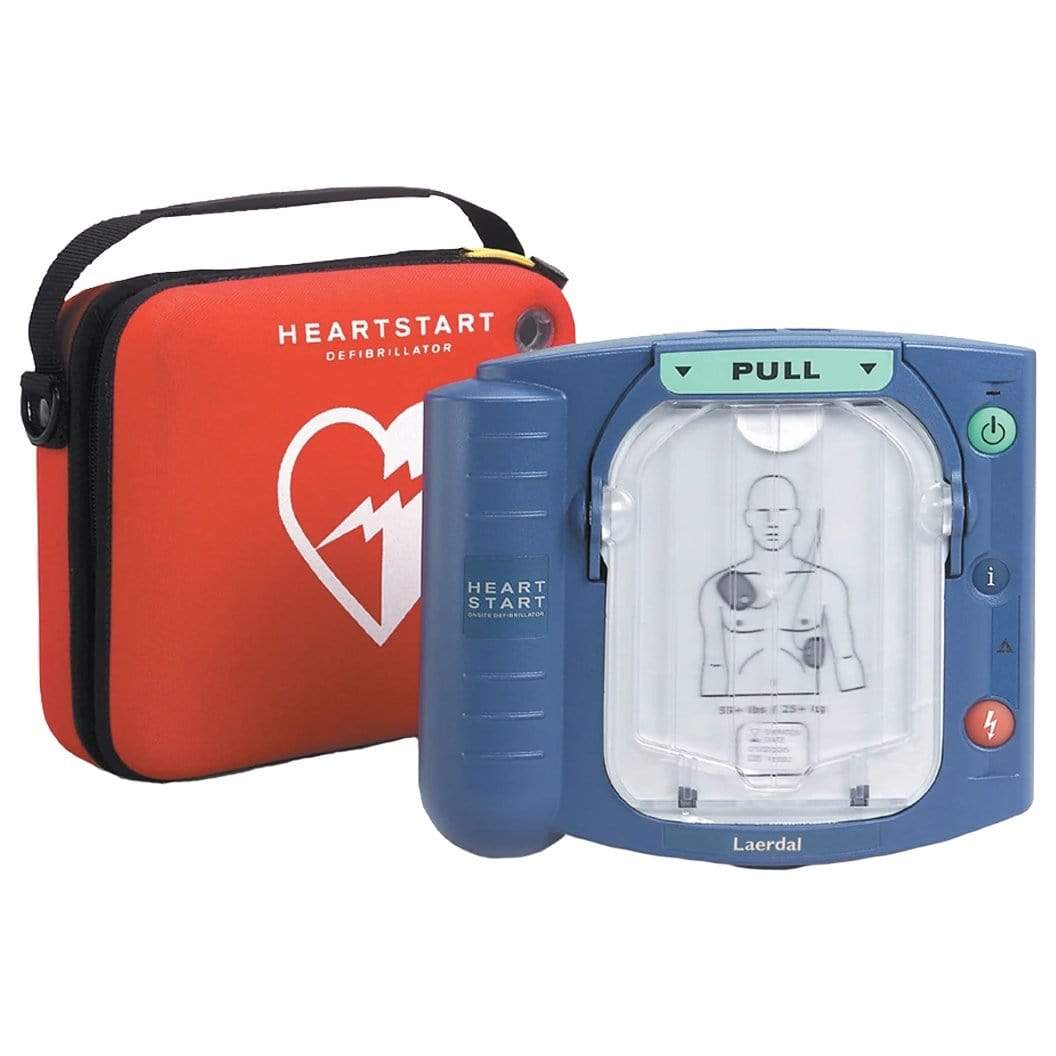 HeartStart HS1 First Aid Defibrillator + Free Standard Carry Case