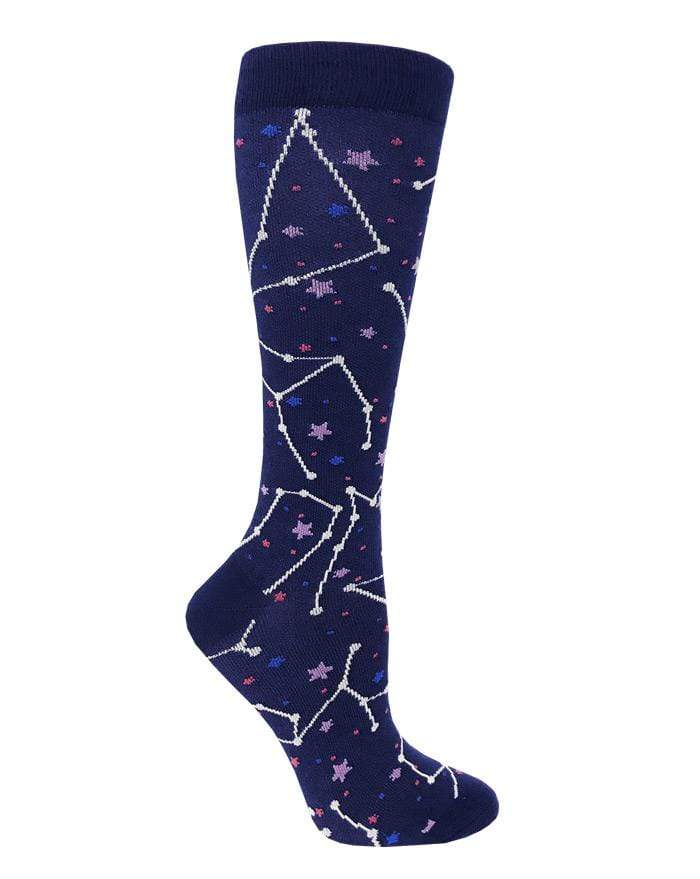 Prestige Medical Socks Constellation Navy Prestige 30cm Premium Knit Compression Socks