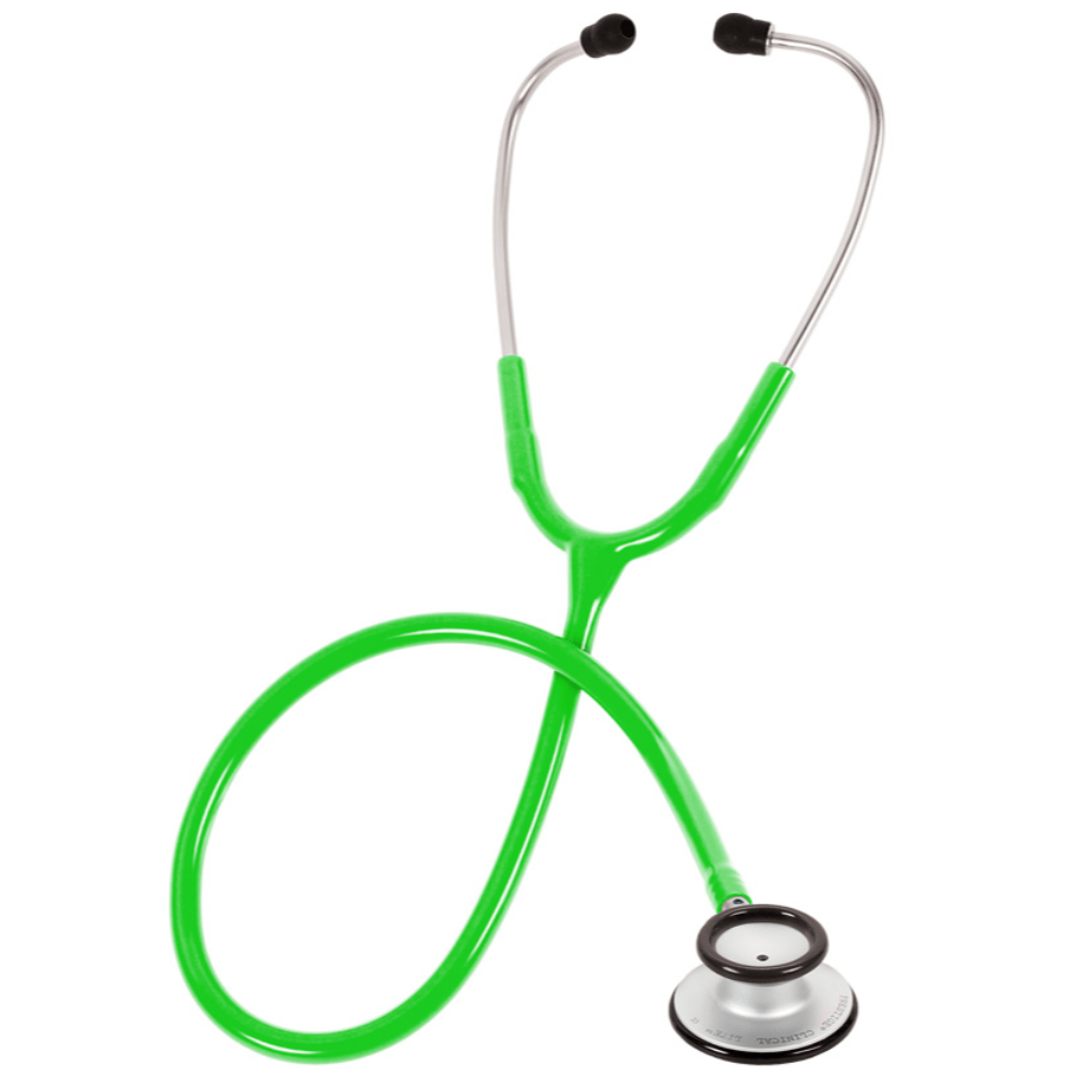Prestige Medical General Stethoscopes Neon Green Prestige Clinical Lite Stethoscope