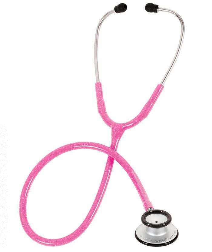 Prestige Medical General Stethoscopes Hot Pink Sparkles Prestige Clinical Lite Stethoscope