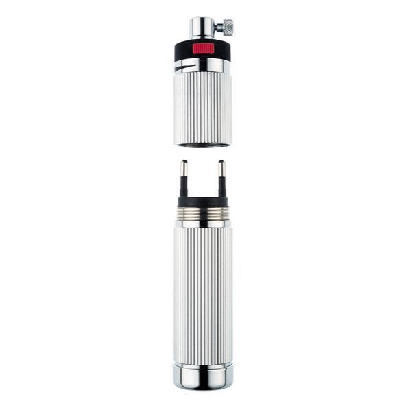 Riester Combi Handle 2.5 V / 230 V With Rheostat, Chrome Plated, Ri-Accu Included