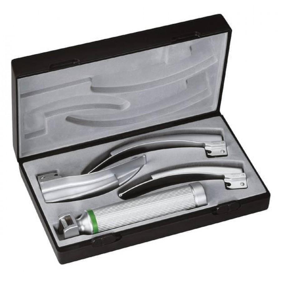 Riester Ri-Integral Macintosh Fiber-Optic Laryngoscope Set with C Handle