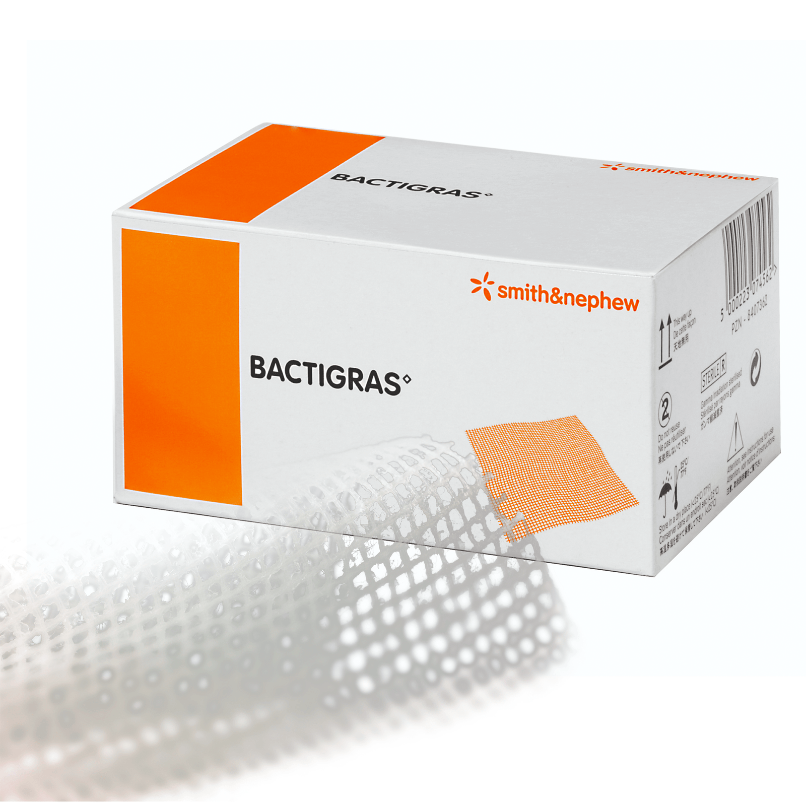 Smith & Nephew Bactigras Chlorhexidine Paraffin Gauze Dressing
