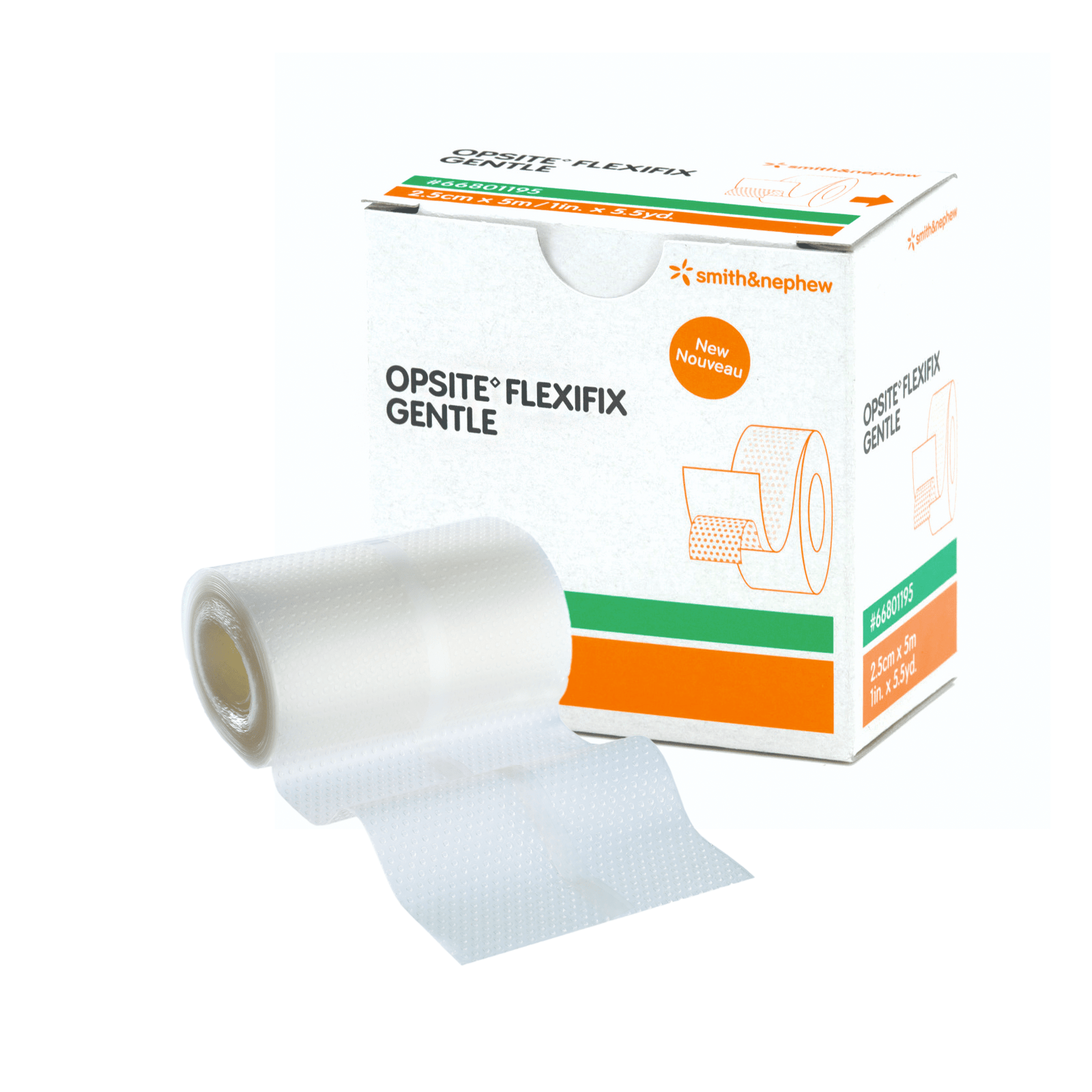 Smith & Nephew Opsite Flexifix Gentle Transparent Film Dressing