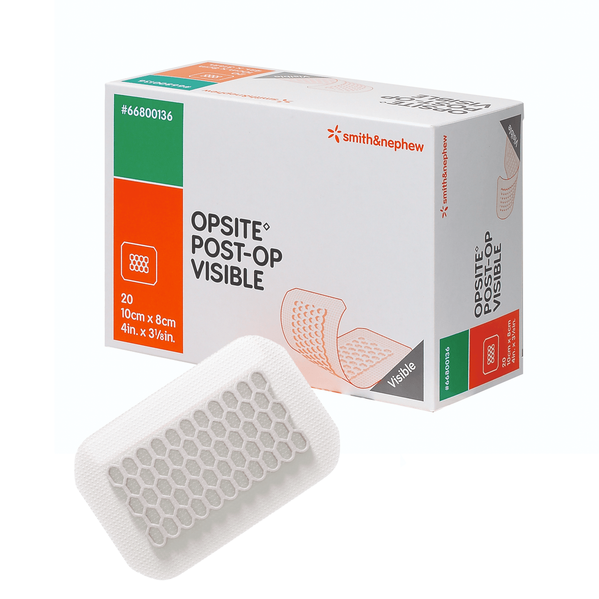 Smith &amp; Nephew Opsite Post-Op Visible Dressing with Absorbent Pad