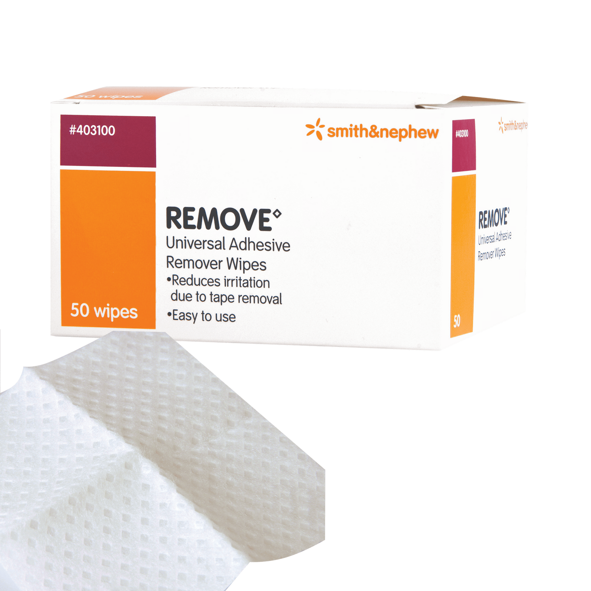 Smith &amp; Nephew Remove Medical Adhesive and Glue Wipes