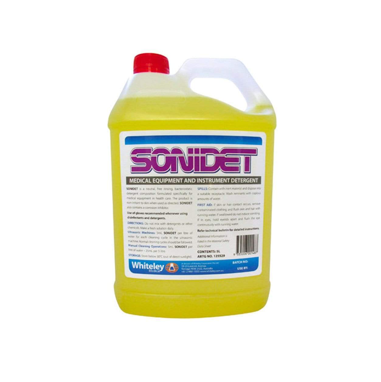 Sonidet Ultrasonic Medical Equipment and
Instrument Detergent
