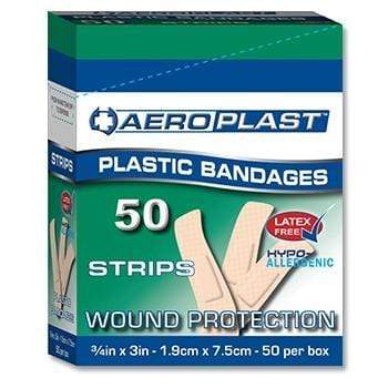 Strip Plasters 7.2cm x 1.9cm box/50