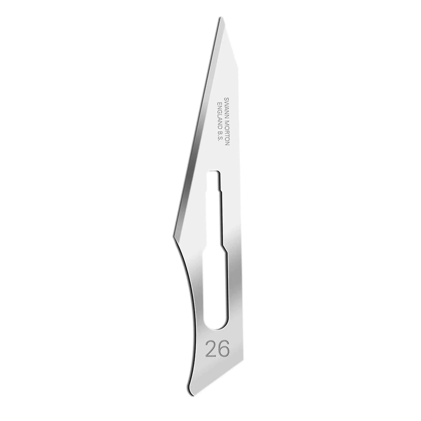Swann Morton Scalpel Blades #26 / Sterile Swann-Morton Scalpel Blade