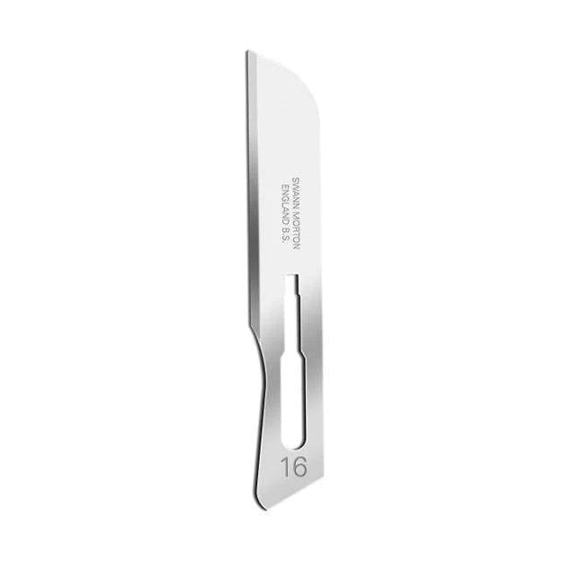 Swann Morton Scalpel Blades #16 / Sterile Swann-Morton Scalpel Blade
