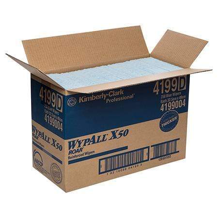 WYPALL Extended Use Wipers X50 (ROAR) Reinforced Single Sheet