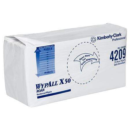 WYPALL Extended Use Wipers X50 (ROAR) Reinforced Single Sheet