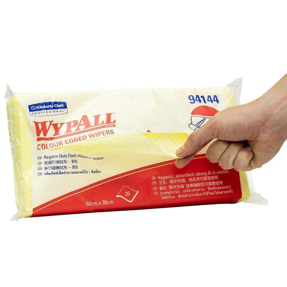 WYPALL Re-Usable Wipers Colour Coded Wipers - Regular Duty